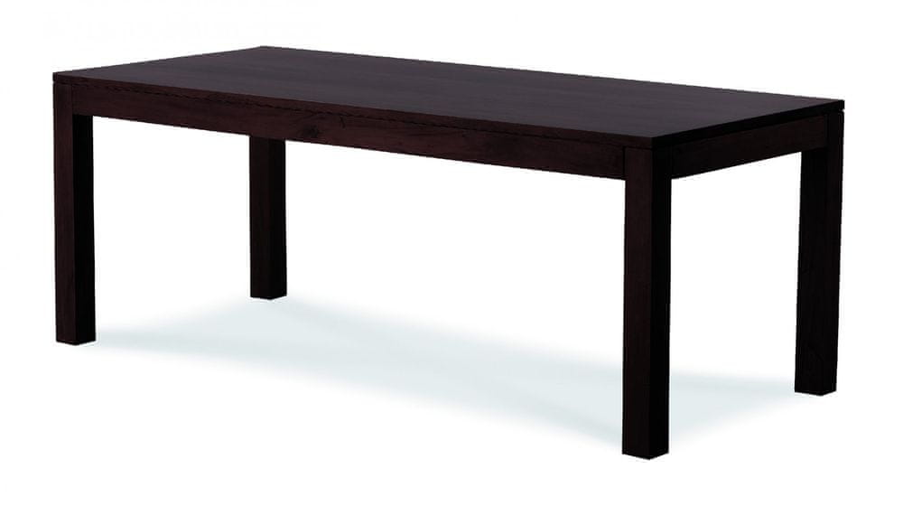 Domus Ventures Interiérový mahagónový stôl HILO Farba: tmavý